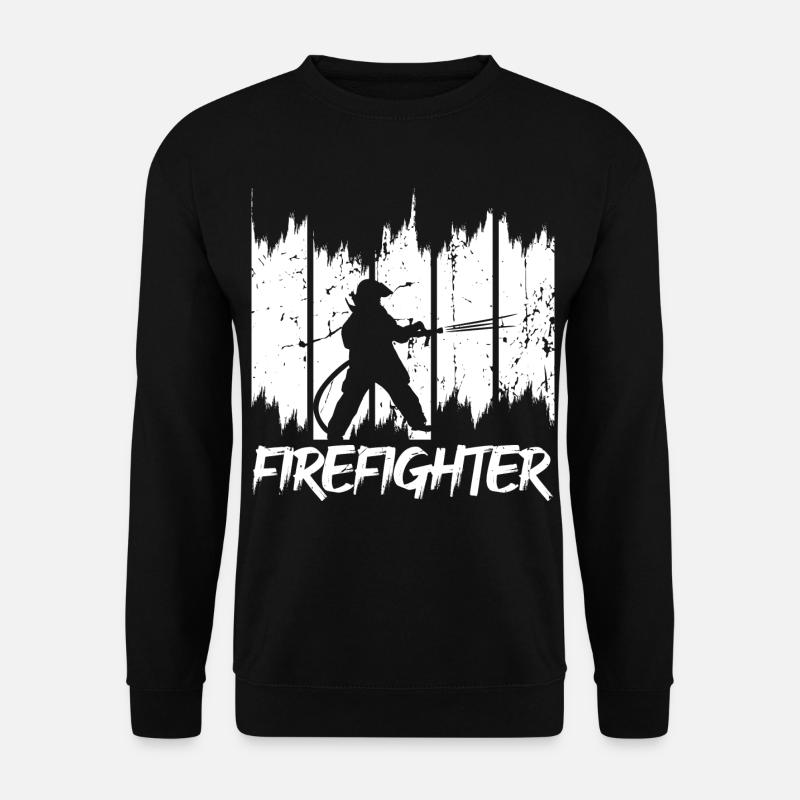 Firemen - Unisex Sweatshirt - black