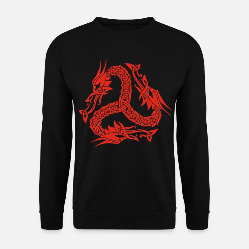 Celtic Red Hydra - Unisex Sweatshirt - black