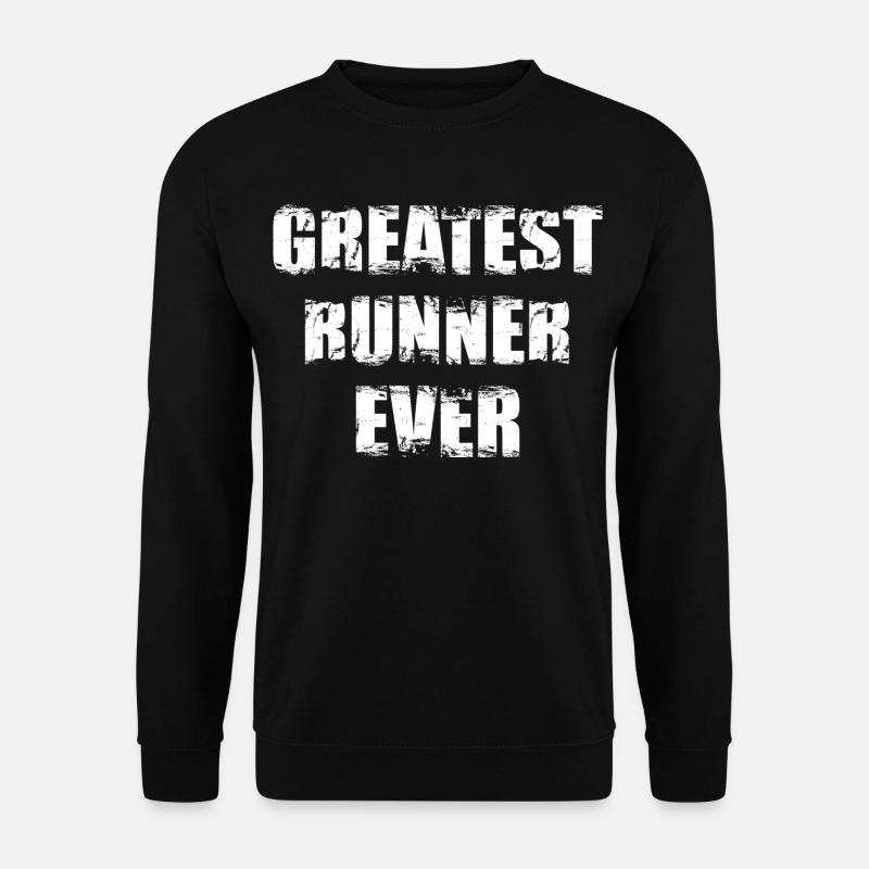 Bester Läufer - Unisex Pullover - Schwarz