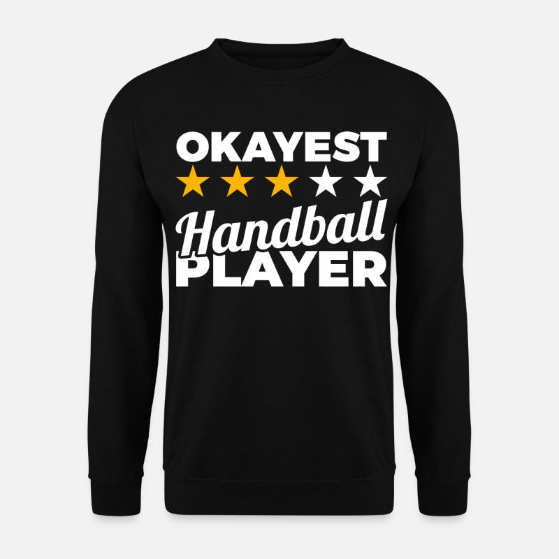 Durchschnittlicher Handballer - Unisex Pullover - Schwarz
