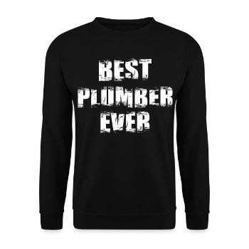 Meilleur plombier de tous les temps - Sweat-shirt Unisexe - noir - Devant - Alina (178cm) & Michal (187cm)