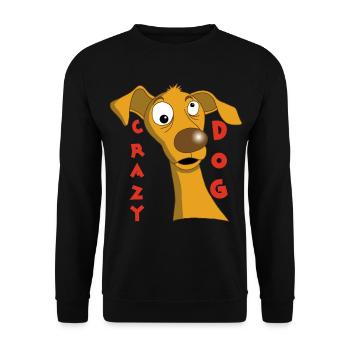 Mad Dog - Unisex Sweatshirt - black - Front - Alina (178cm) & Michal (187cm)