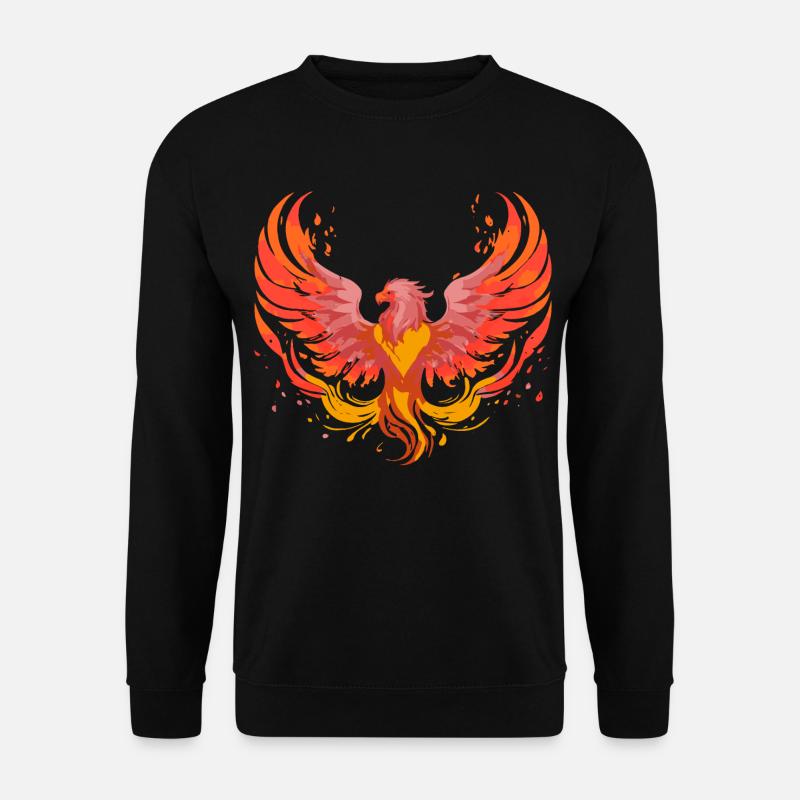 Phoenix Phönix - Unisex Pullover - Schwarz