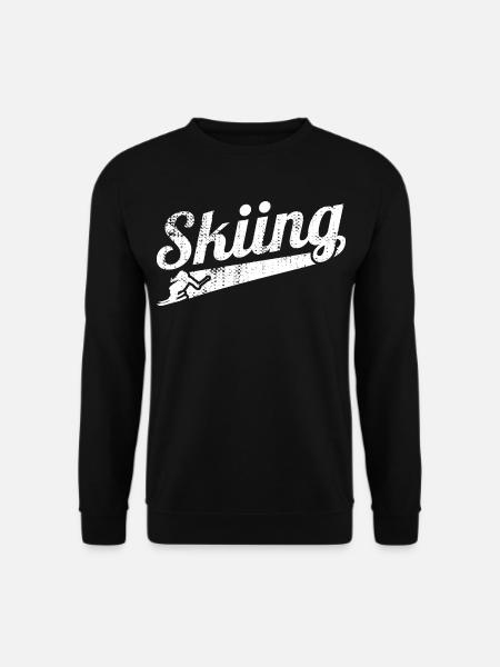 Ski racer - Unisex Sweatshirt - black