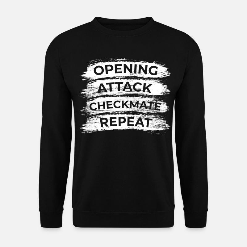 Chess Techniques - Unisex Sweatshirt - black