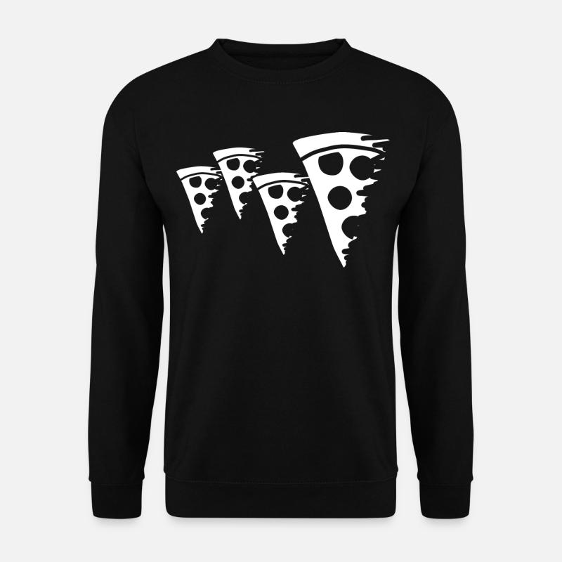 Pizza Sketch - Unisex Sweatshirt - black