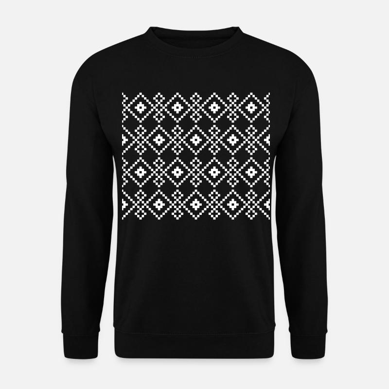 Christmas Plain Sweater (dark) - Unisex Sweatshirt - black
