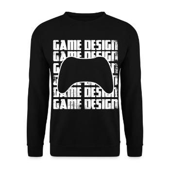 Game Designer - Unisex Pullover - Schwarz - Vorne - Alina (178cm) & Michal (187cm)