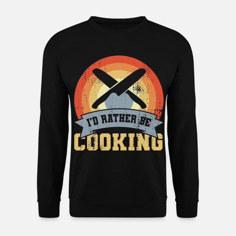 Kochrezept - Unisex Pullover - Schwarz