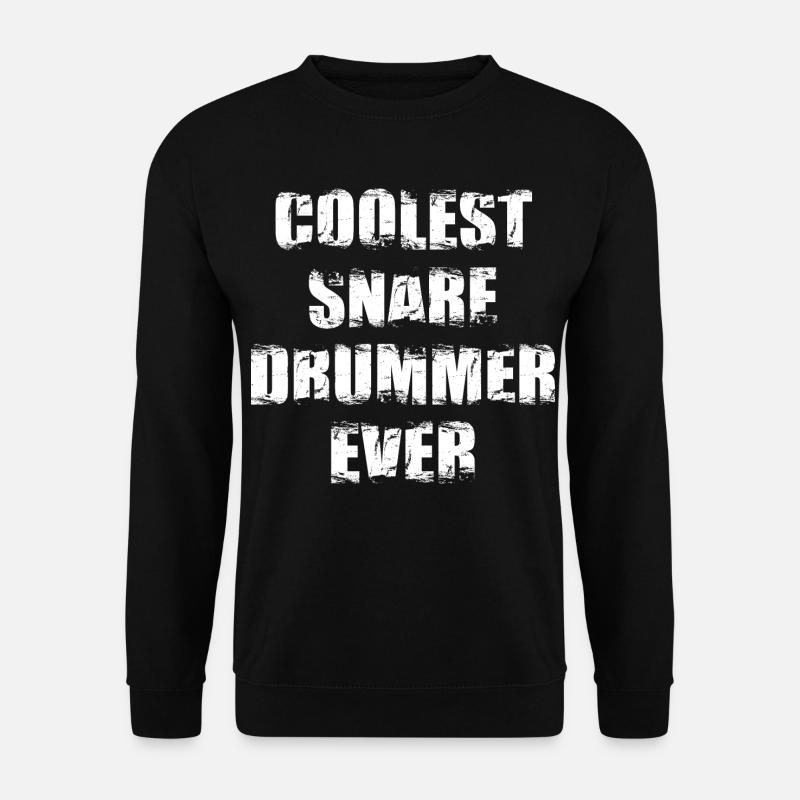 Der coolste Trommler aller Zeiten - Unisex Pullover - Schwarz