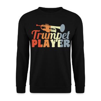 Meilleur trompettiste - Sweat-shirt Unisexe - noir - Devant - Alina (178cm) & Michal (187cm)