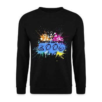 Farbexplosion Limited Edition 2006 - Unisex Pullover - Schwarz - Vorne - Alina (178cm) & Michal (187cm)