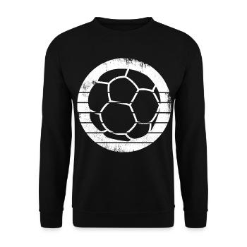 Dessin de balle de handball - Sweat-shirt Unisexe - noir - Devant - Alina (178cm) & Michal (187cm)