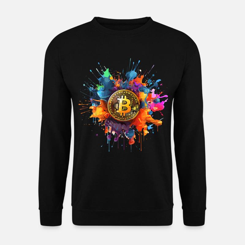 Bitcoin - Unisex Pullover - Schwarz