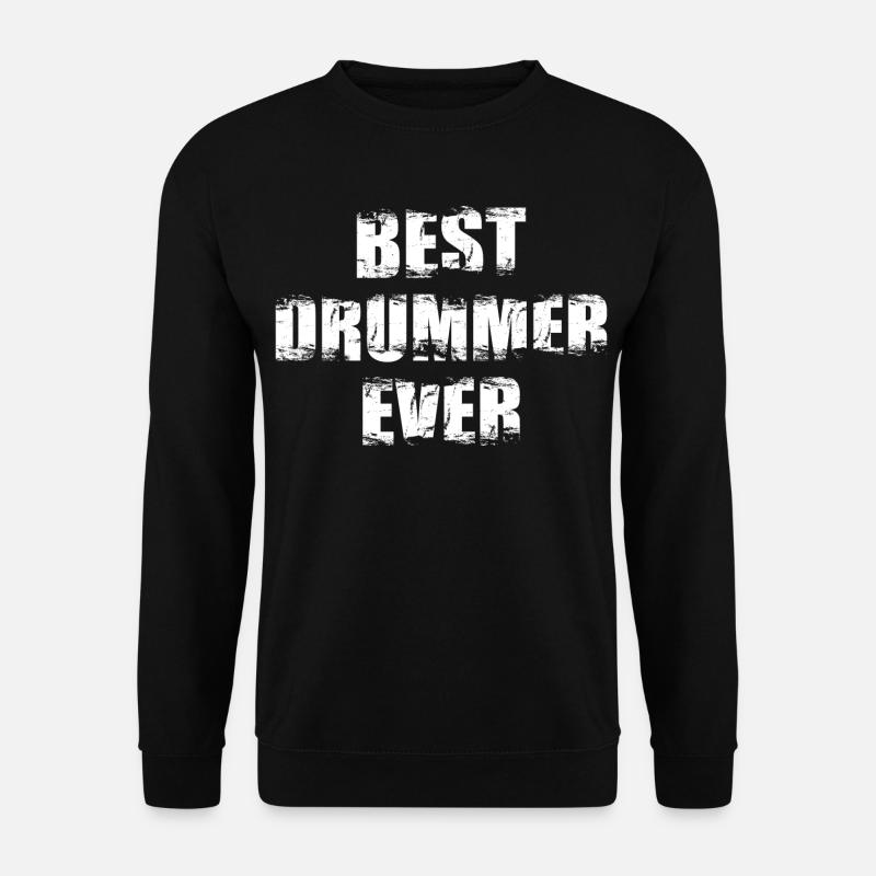 Bester Schlagzeuger aller Zeiten - Unisex Pullover - Schwarz