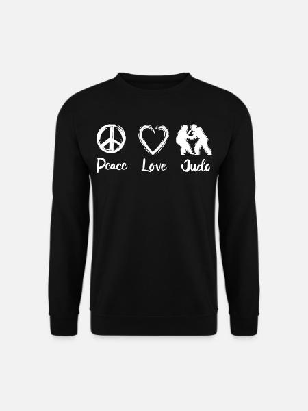 Dicton de judo - Sweat-shirt Unisexe - noir