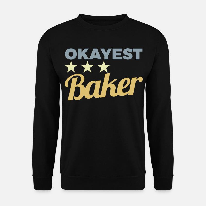 Average baker - Unisex Sweatshirt - black