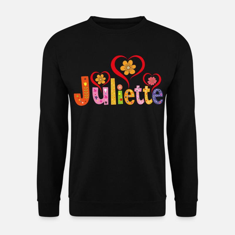Personalized Juliette Name - Unisex Sweatshirt - black