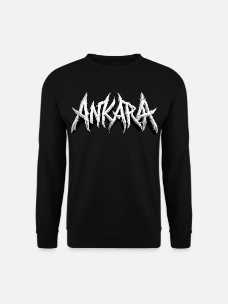 Ankara Turkey - Ankara Metal Music Headbanger - Unisex Sweatshirt - black