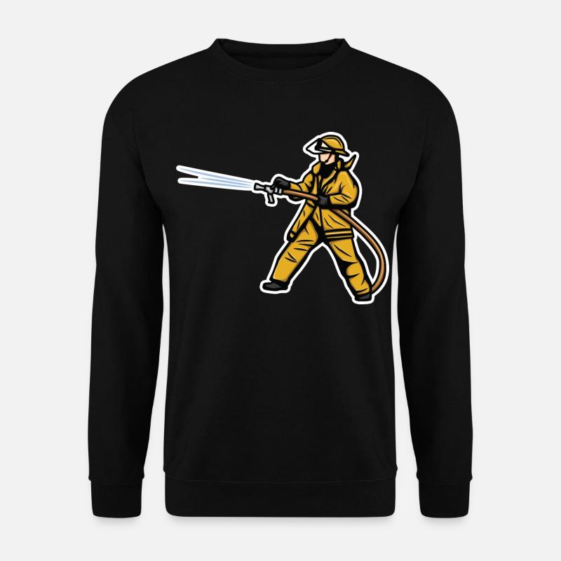 Feuerwehrjunge - Unisex Pullover - Schwarz