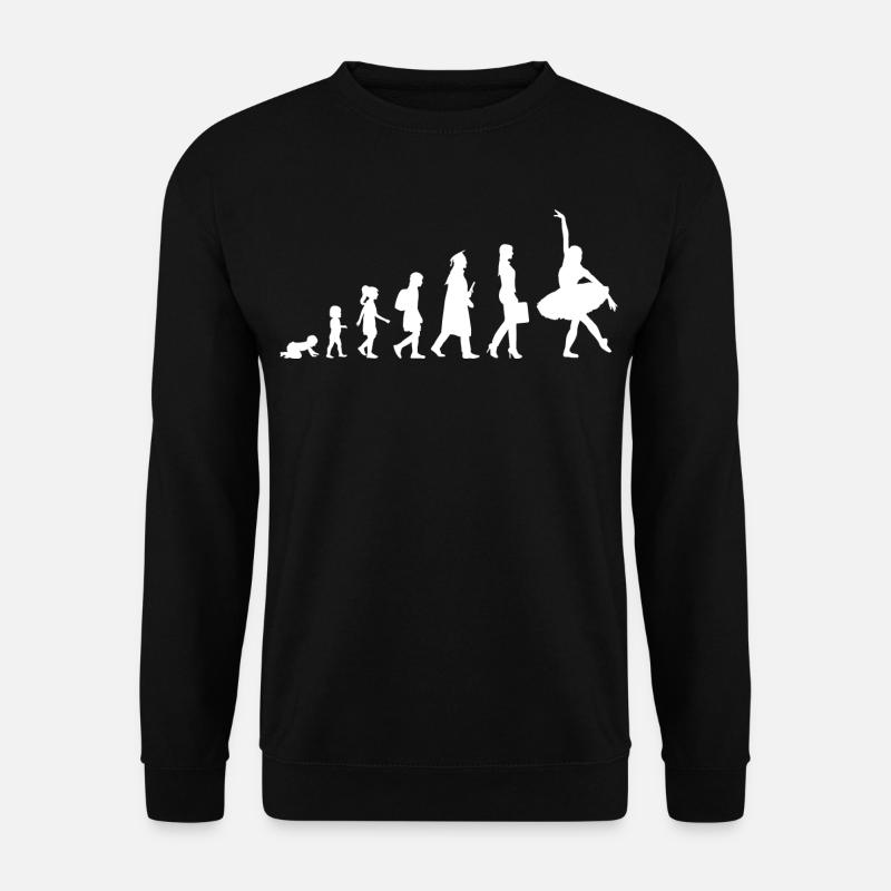De l’enfant à la ballerine - Sweat-shirt Unisexe - noir