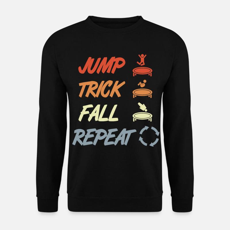 Trampoline Techniques - Sweat-shirt Unisexe - noir
