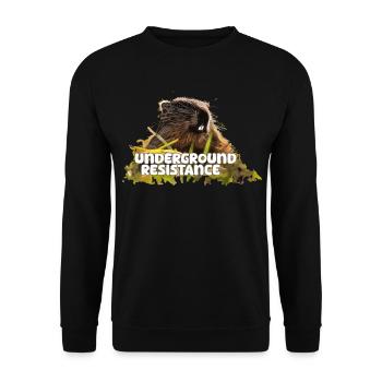 Marmot Underground Resistance 2024 - Unisex Sweatshirt - black - Front - Alina (178cm) & Michal (187cm)