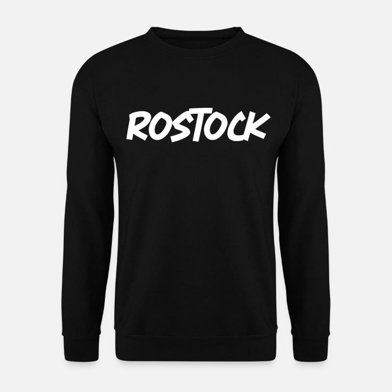 Rostock - Unisex Pullover - Schwarz