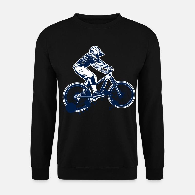 Mountainbike - Unisex Pullover - Schwarz