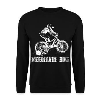 VTT - Sweat-shirt Unisexe - noir - Devant - Alina (178cm) & Michal (187cm)