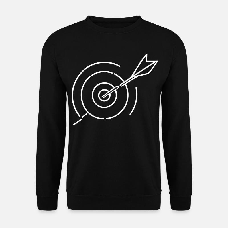 Target Sketch - Unisex Sweatshirt - black
