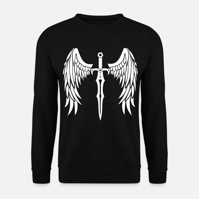 Winged Sword - Unisex Sweatshirt - black