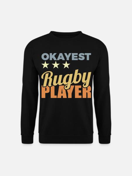 Average rugby player - Unisex Sweatshirt - black