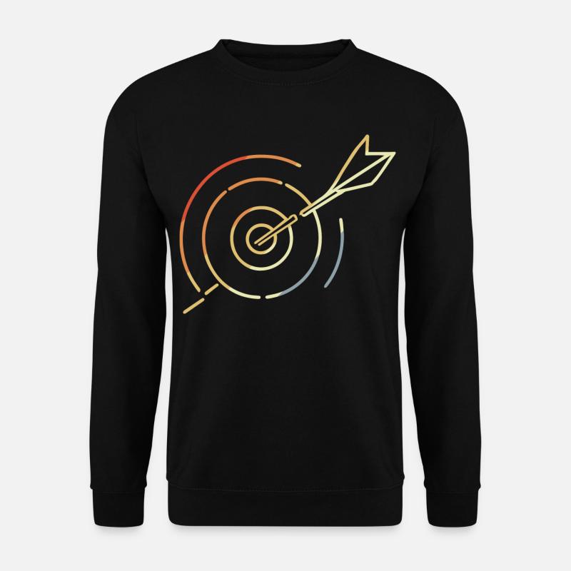 Cible de tir à l’arc - Sweat-shirt Unisexe - noir