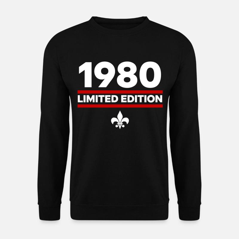 1980 Limited Edition - Unisex Sweatshirt - black