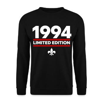 1994 Limited Edition - Unisex Sweatshirt - black - Front - Alina (178cm) & Michal (187cm)
