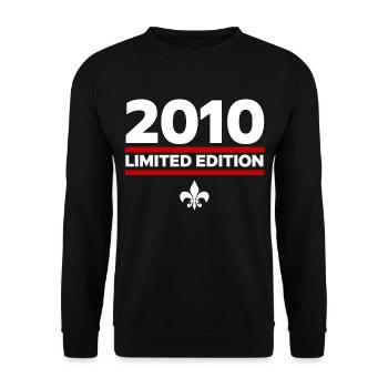 2010 Limited Edition - Unisex Sweatshirt - black - Front - Alina (178cm) & Michal (187cm)