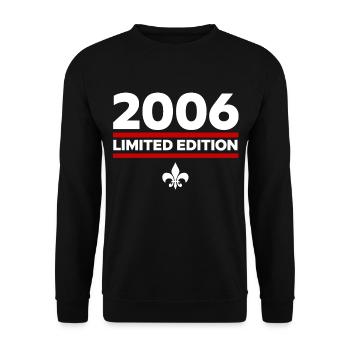 2006 Limited Edition - Unisex Sweatshirt - black - Front - Alina (178cm) & Michal (187cm)