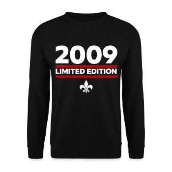 2009 Limited Edition - Unisex Sweatshirt - black - Front - Alina (178cm) & Michal (187cm)