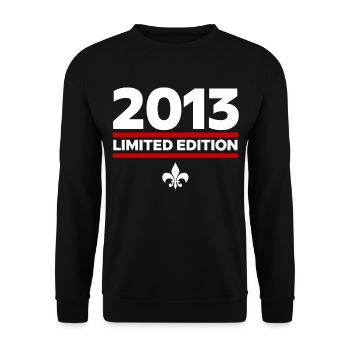 2013 Limited Edition - Unisex Sweatshirt - black - Front - Alina (178cm) & Michal (187cm)
