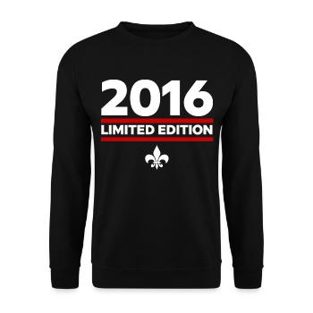 2016 Limited Edition - Unisex Sweatshirt - black - Front - Alina (178cm) & Michal (187cm)
