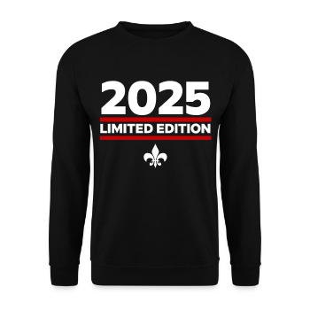 Édition limitée 2025 - Sweat-shirt Unisexe - noir - Devant - Alina (178cm) & Michal (187cm)