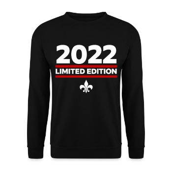 2022 Limited Edition - Unisex Sweatshirt - black - Front - Alina (178cm) & Michal (187cm)