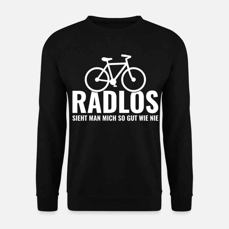 Fahrrad - Unisex Pullover - Schwarz
