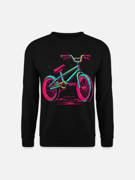 Vélo BMX Vaporwave - Sweat-shirt Unisexe - noir