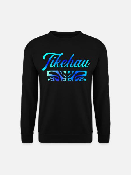 TIKEHAU (lagoon blue) - Unisex Sweatshirt - black