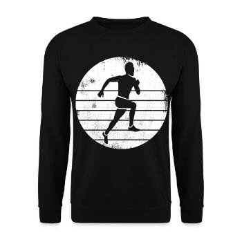 Bishop - Unisex Sweatshirt - black - Front - Alina (178cm) & Michal (187cm)