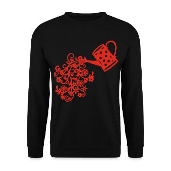 Die Rückkehr des Roten Frühlings - Unisex Pullover - Schwarz - Vorne - Alina (178cm) & Michal (187cm)