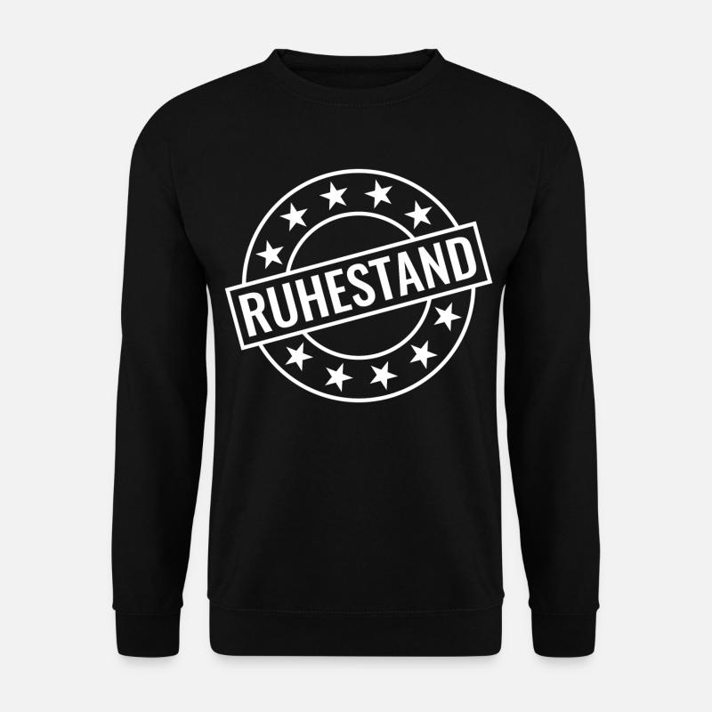 Ruhestand - Unisex Pullover - Schwarz