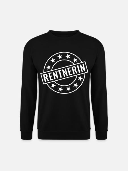 Rentnerin - Unisex Pullover - Schwarz
